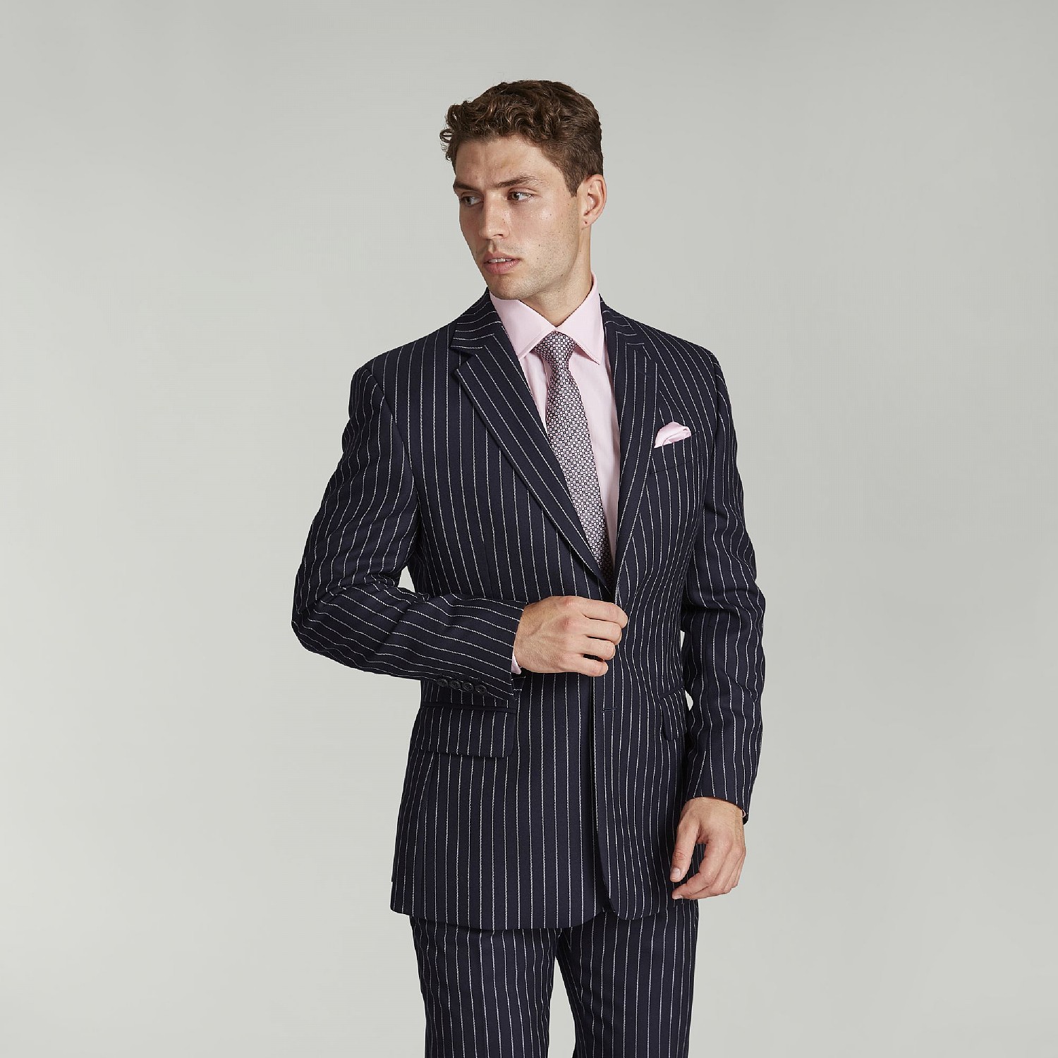 Chalk Stripe Suit