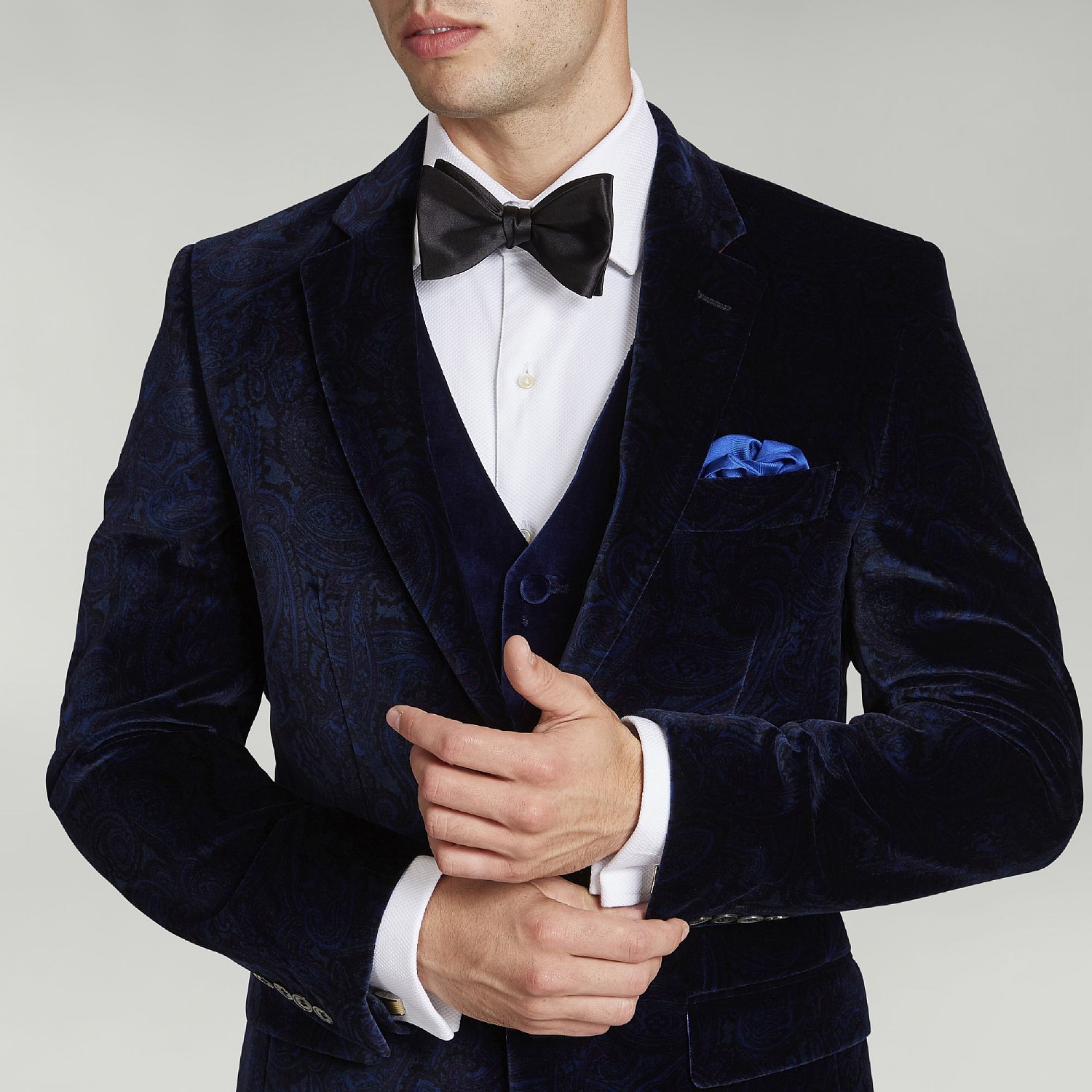 Navy Velvet Jackets