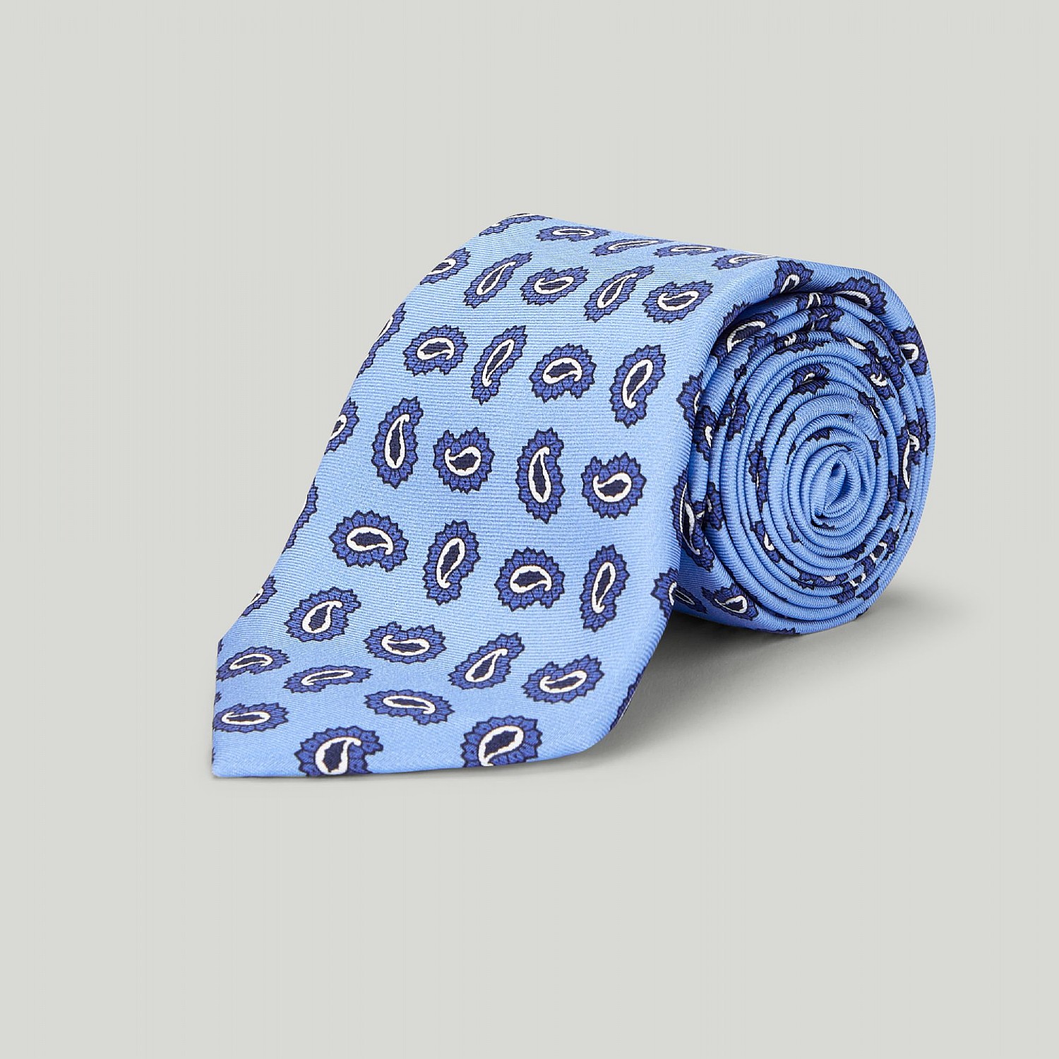 Blue Teardrop Handkerchief