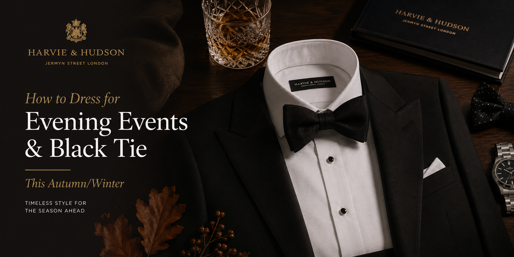 How to Dress for Evening Events & Black Tie This Autumn/Winter