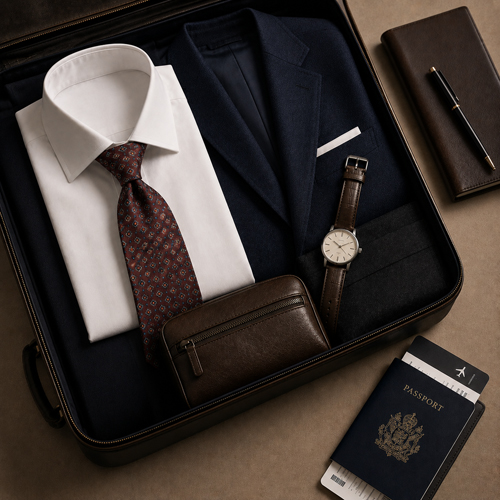How to Pack for a Business Trip: A Gentleman’s Guide to Travel-Ready Style