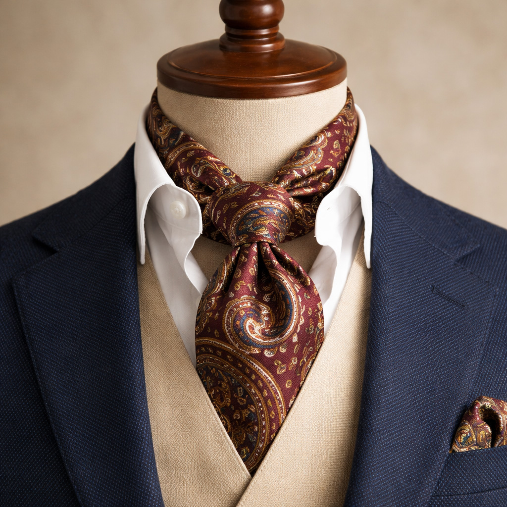 How to Tie a Cravat (Step-by-Step Guide)