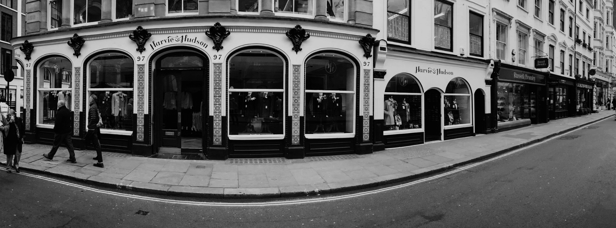 Panoramic Shot of 96-97 Jermyn Street