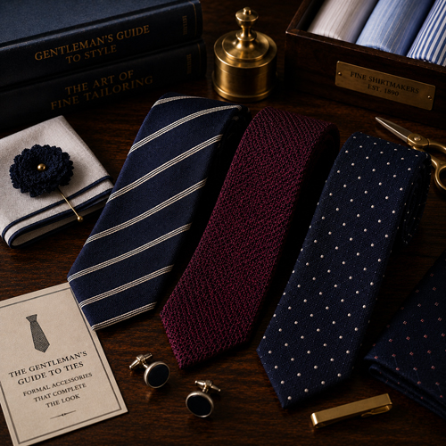 The Gentleman’s Guide to Ties & Formal Accessories