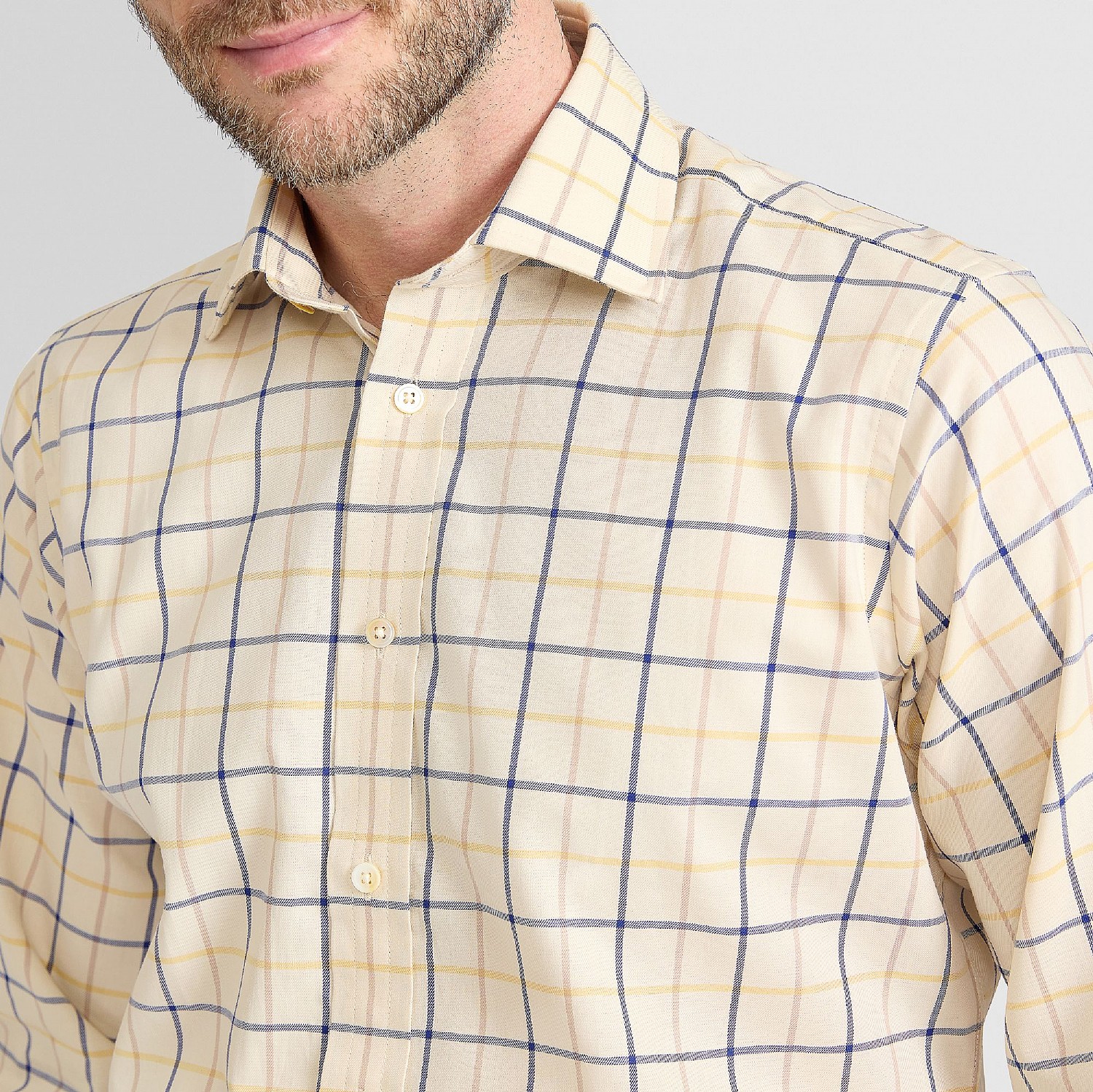 White Oxford shirt for modern business wear