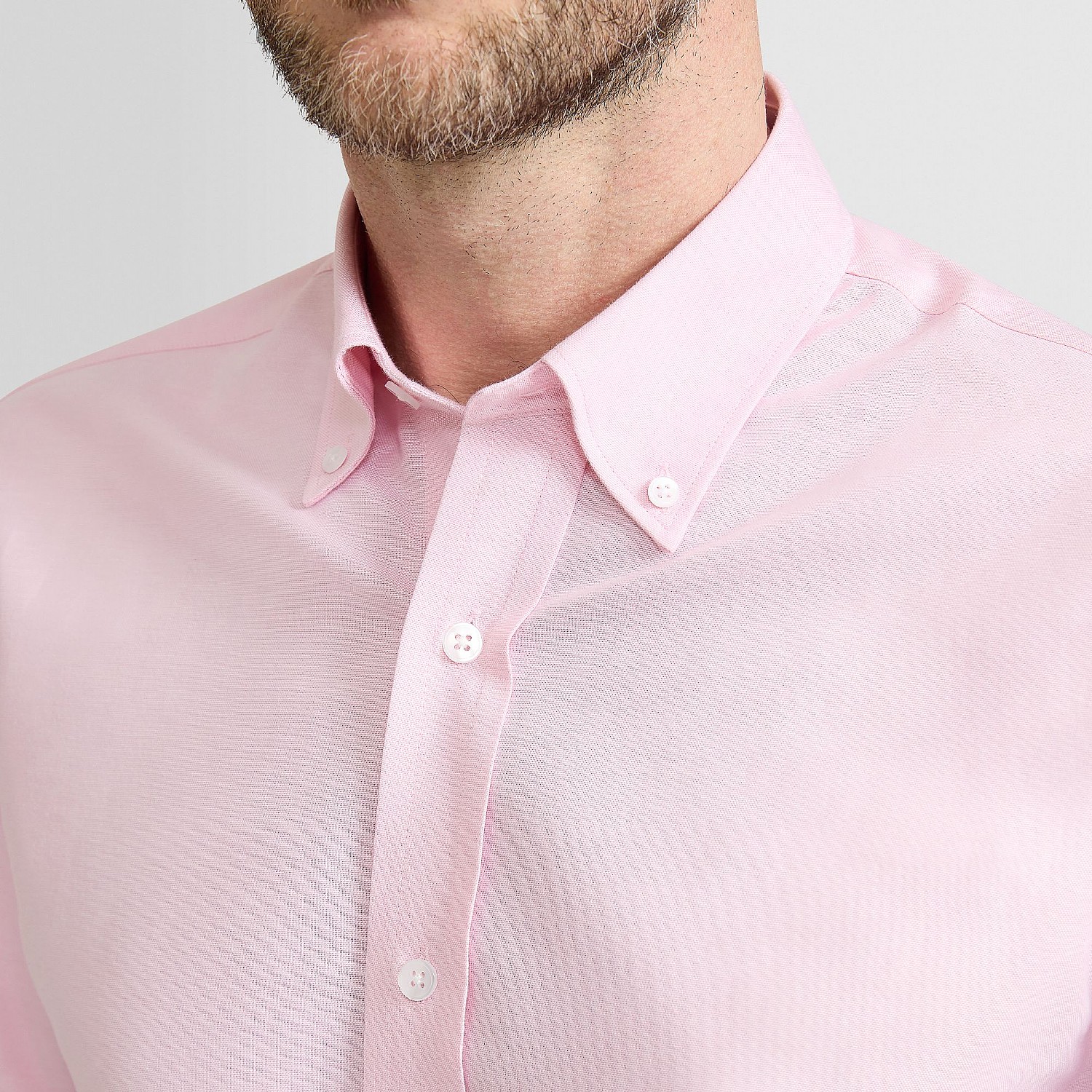 Smart casual shirt for travel wardrobe