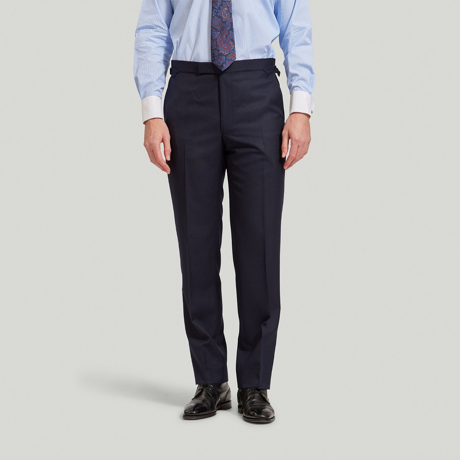 Navy premium suit trousers for business casual outfits
