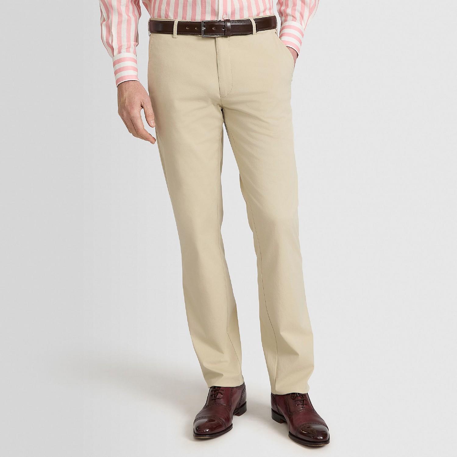 Tailored trousers for travel wardrobe