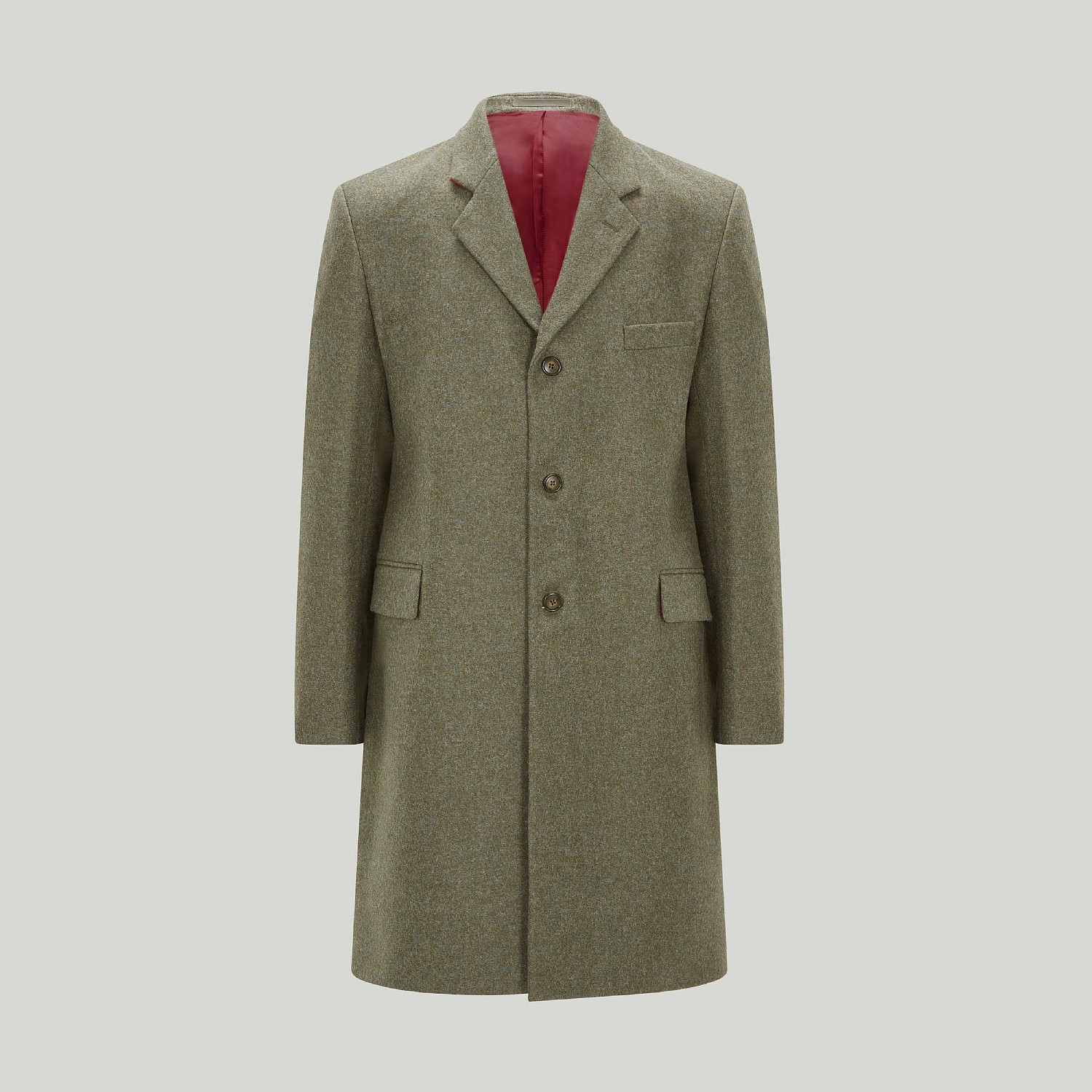 Sage Green Wool Coat