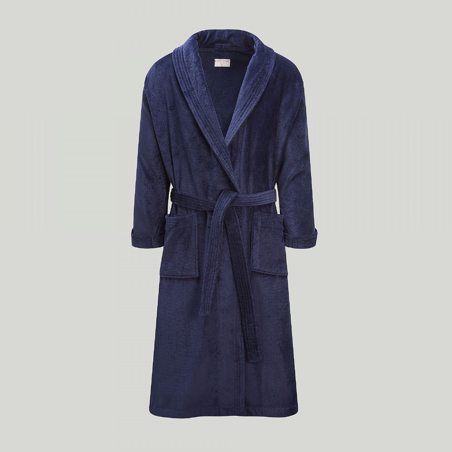 Navy Towelling Robe