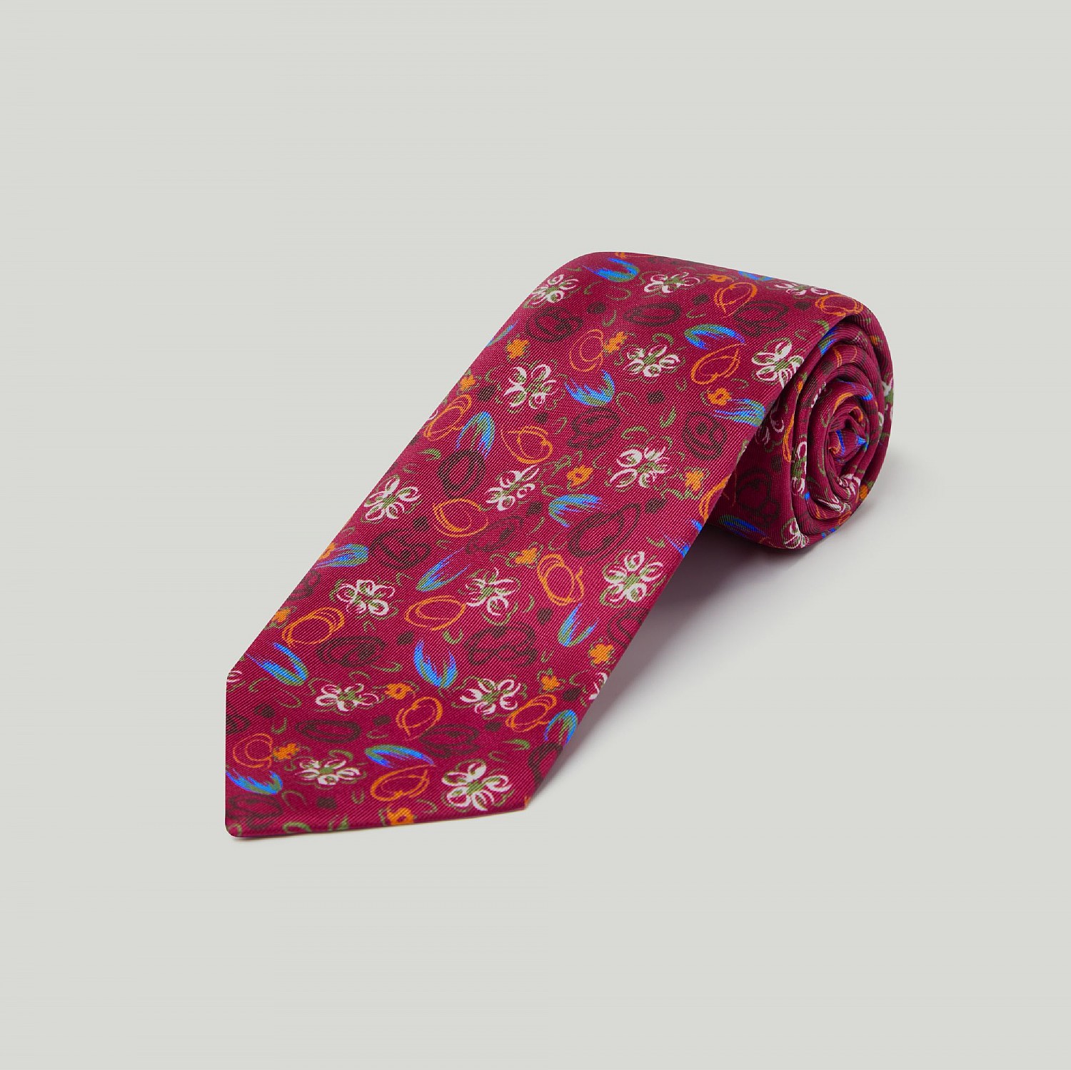 the silk tie