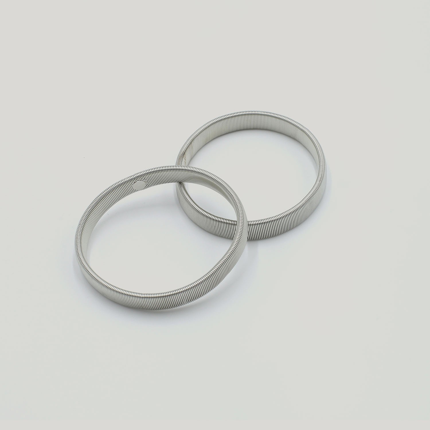 Nickel Plate Gentlemens Armbands