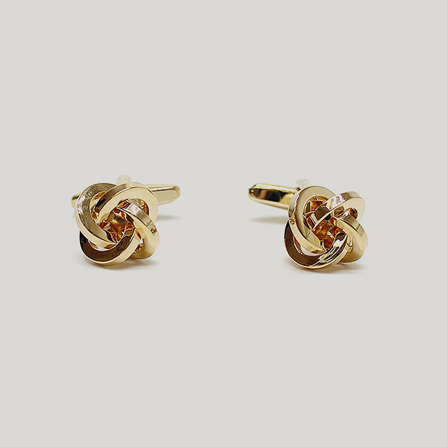Gold Knot Cufflink