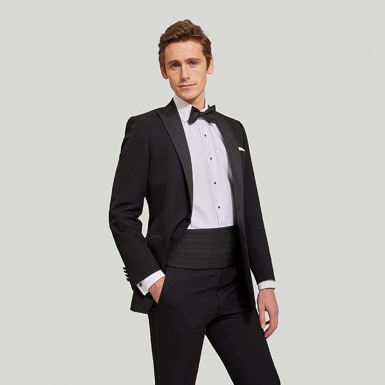 mens black tie dinner suit
