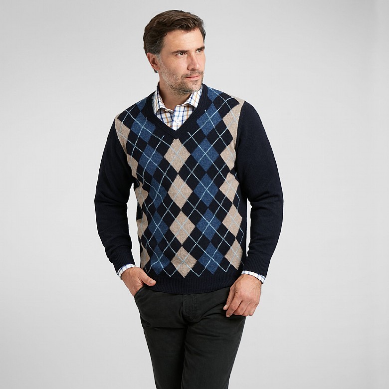 cream lambswool jumper