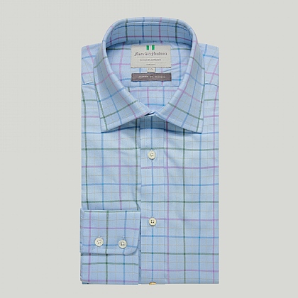 Button Cuff Shirts | Mens Quality Jermyn Street Shirts