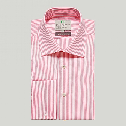 Pink Bengal Stripe Double Cuff Classic Shirt