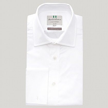 slim fit double cuff shirt