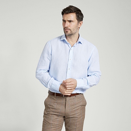 Sky Linen Shirt