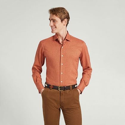 plain shirt orange