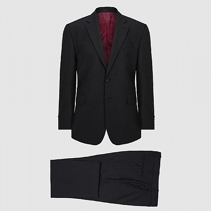 Grey Hopsack Suit