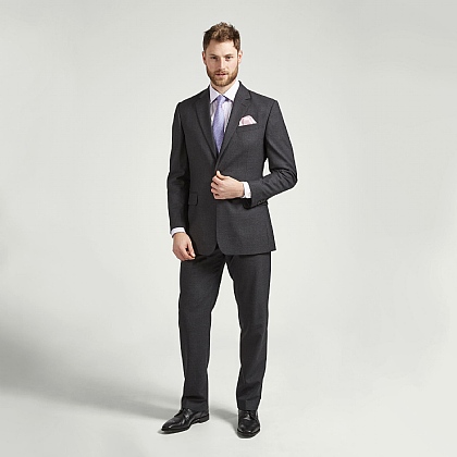 Grey Lightweight Gaberdine Suit