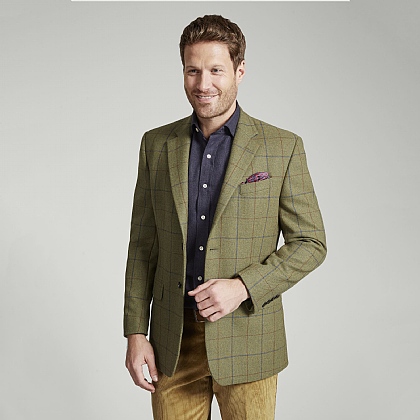 Sage and Blue Tweed Jacket