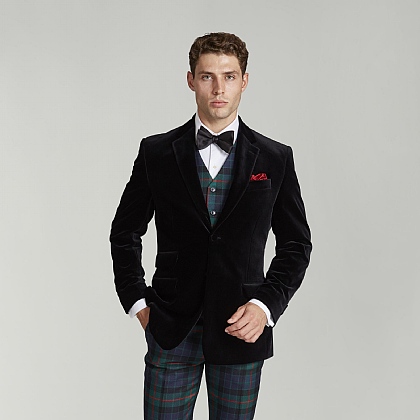 Black Velvet Jacket