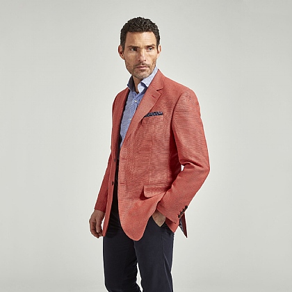 salmon blazer