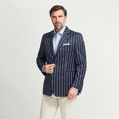 long striped jacket