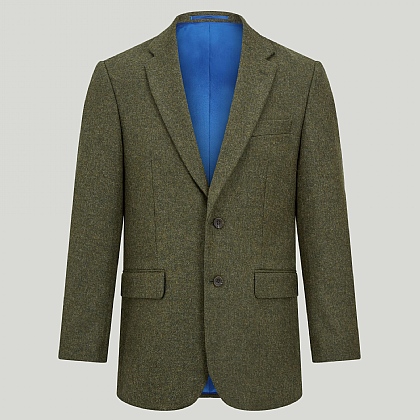 Dark Green Tweed Jacket