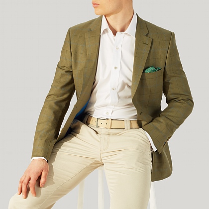 Green Check Sports Jacket