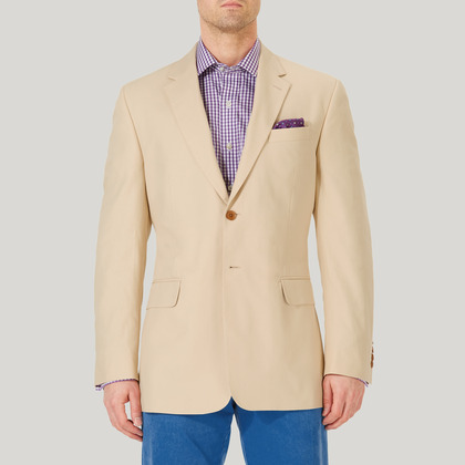 Beige Mix and Match Cotton Jacket