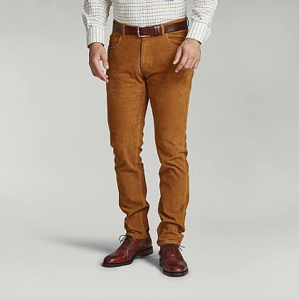 Rust Yellow Cord Jean