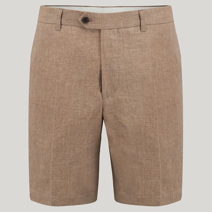 Biscuit Linen Shorts