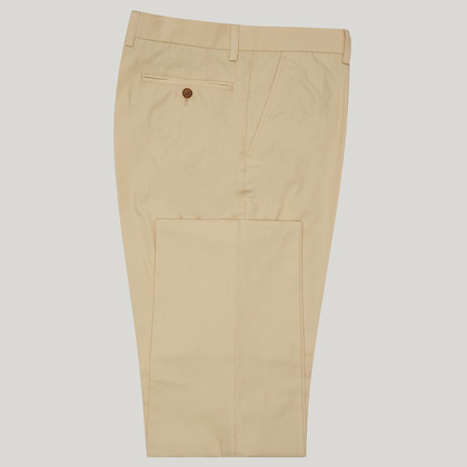 Beige Mix and Match Cotton Trouser