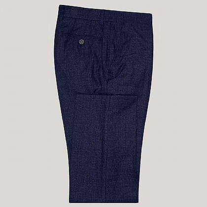 Blue Mix and Match Cotton Trouser