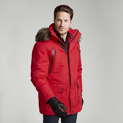 Red Winter Coat