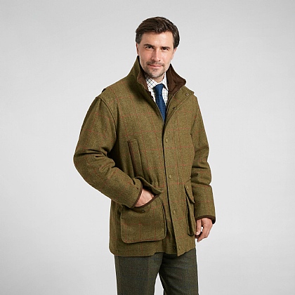 green shooting jacket