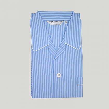 Blue Stripe Cotton Pyjama