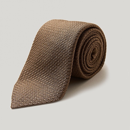 Fawn Silk Grenadine Tie