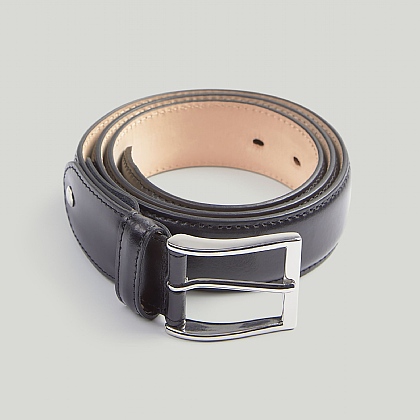 Black Leather Belt