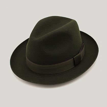 Moss Green Fedora