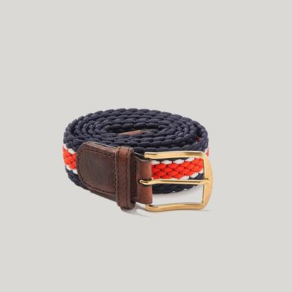 Navy and Red Dorchester Belt