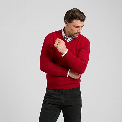 Ruby Cashmere V Neck Jumper