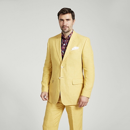 Corn Linen Twill Jacket